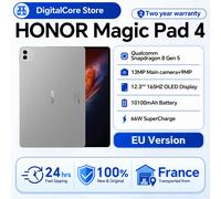 Tablet HONOR Magic Pad 4, Batería de 10100 mAh, 165 Hz, Snapdragon 8 Gen5, Pantalla OLED de 12.3 Pulgadas, Brillo de 2400 Nit, Wi-Fi 7, Bluetooth 6.0 WIFI Grey