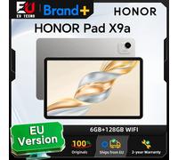 Tablet HONOR Pad X9a, Versión EU con WIFI, Pantalla HONOR Fullview de 11.5 Pulgadas y 120Hz 2.5K, Batería de 8300mAh, Procesador Octa-core, Cámara de 8MP Gray
