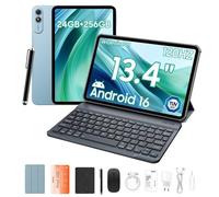 Tablet OSCAL Pad 200 13,4" 256GB 4G LTE 8300mAh Android 16 Gris con teclado