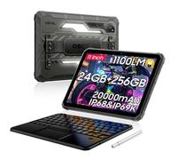 Tablet OSCAL Spider 10 11" 24GB 256GB 4G 20000mAh Android 15 Negra con teclado
