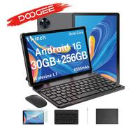 Tablet PC DOOGEE U11 Pro Android 16 versión global, pantalla ultraclara de 90 Hz y 11 pulgadas, 30 GB (6 + 24) 256 Go, batería de mAh Black tablet ONLY