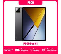 XIAOMI Poco Pad X1 Tablet 8GB + 512GB WiFi version 3.2K 144Hz Pantalla Hyper AI Snapdragon 7+ Gen 3 Mobile Platform Massive 8850mAh Batería con cargador, Versión WiFi (Negro)
