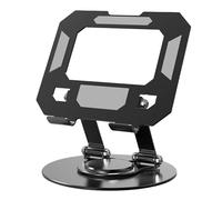 Tablet Stand | Adjustable Desk Holder | 360 Degree Rotating Mount | Foldable Portable Monitor Stand For Drawing Reading Video Calls Lifting Tablet Holder For Home Office Travel Use