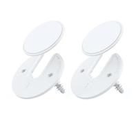 Tablet Wall Mount - 10 Inch Adjustable Holder | ABS Frameless Bracket System - 150g Rotating wall mount with adhesive and screw fixings, ideal for e-readers, WIFI routers, cable TV boxes, and tablets