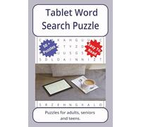 Tablet Word Search Puzzle: Word searches about Tablet, with easy to read print | 6 x 9 inches. 110 pages | 50+ puzzles _ Gifts for Vacations, Holidays. (Electronic Devices Series Word Search Puzzles)