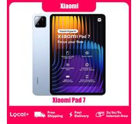XIAOMI Pad 7 Tablet, 12GB RAM 256GB ROM, Pantalla 11.2" FHD+ 144Hz, Snapdragon® 7+ Gen 3, Batería 8850mAh, WiFi, Versión Global (Gris Espacial)
