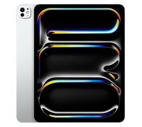 Tableta Apple iPad Pro M4 (2024) Wi-Fi + Cellular de 256 GB y 13 pulgadas color plata con cristal estándar nuevo