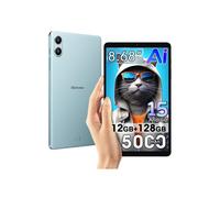 Tableta Blackview Link 2 Mini de 8 pulgadas, 12Go+128Go/2To, Tableta táctil para juegos, Widevine L1, Android 15, 5000mAh, Tableta WiFi 5G - Azul