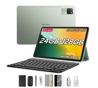 Tableta Blackview Tab 60 Pro SET de 10,1 pulgadas con RAM, 24 GB, ROM, 128 GB, Android 14, WiFi 6, Widevine L1 4G verde