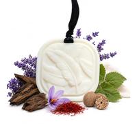 Tableta de Cera Perfumada Sólida - Ambientador para Armario Dark Saffron | Fragancia Duradera para Armarios, Cajones y Hogar | Cera Natural de Colza - 34 g