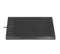 Tableta de Dibujo Gráfico, Tableta de Arte Digital de Alta Sensibilidad Ultra Delgada 233PPS 5080 LPI para Computadora Portátil para Teléfono Móvil para Escritorio