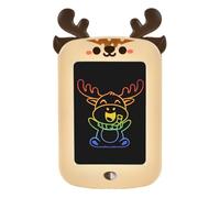 Tableta de dibujo | Juguetes educativos de escritura LCD borrable | Cuadro Garabatos de viaje 21,6 cm, regalo para niña niño escuela casa viaje, cumpleaños Navidad juego