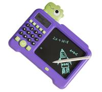 Tableta de dibujo LCD - Bloque de bocetos de colores, tabla de garabatos | Pizarra de escritura de dibujo electrónico interactivo 2 en 1, de garabatos borrable educativo para (7,56x