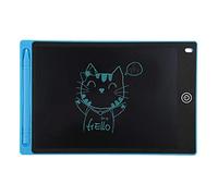 Tableta de dibujo LCD digital portátil de 12 pulgadas, placa gráfica de escritura -notas de recordatorio de notas con lápiz capacitivo con batería para, escuela y oficina azul