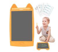 Tableta de dibujo LCD reutilizable - Bloc de notas electrónico sensible a la presión, tablero de escritura de pantalla ergonómico | Bloc de dibujo portátil ligero para bolso escolar de viaje, regalo d