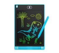 Tableta de Escritura LCD 10" para Niños - Borrado con 1 Toque, Bloqueo Anti-borrado, Pantalla Segura sin Radiación, Súper Ligera, 12 Meses de Batería, Incluye 2 Lápices - Tablero de Dibujo Educativo