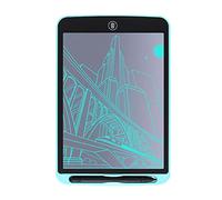 Tableta de escritura LCD borrable con botón de bloqueo de borrado de un solo clic, almohadilla de dibujo digital electrónica para el hogar, oficina, escuela, regalo, niños y adultos