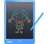 Tableta de Escritura LCD Colores 10 Pulgadas,Pizarra Digital Talla Grande,Pizarra Electrónica para Dibujar Tableta Gráfica Adecuada el Hogar Juguete para Niños/Niñas 3 a 12Años Navidad Regalos -Azul