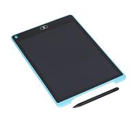 Tableta de escritura LCD de 12 pulgadas, protección ocular, Grafiti de manualidades, tablero de dibujo portátil de plástico ABS para viajes en casa (12 pulgadas Color Azul)