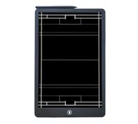 Tableta de escritura LCD - Draw Dishing Pad para niños, mesa portátil de mano | Diseño de pantalla borrable dinámica, tema de diversión educativa, construcción de viajes delgada, funcional