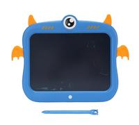 Tableta de escritura LCD para niños, colorido almohadilla de dibujo de dibujos animados con lápidas reutilizables de dibujo reutilizable juguetes educativos y de aprendizaje para (Azul)