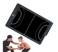 Tableta de escritura LCD | Tablero de tácticas de fútbol | Portapapeles de entrenadores de fútbol | Equipo de entrenamiento de baloncesto, tableta de escritura de planes de juego con herramientas de e