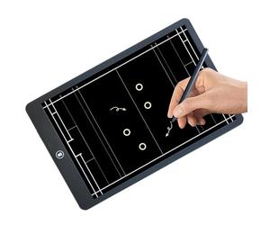 Tableta de Escritura LCD,Tableta de Escritura LCD para Adultos - Tablero de tácticas de fútbol Tablero de entrenamiento de baloncesto 16 pulgadas - Equipo de entrenamiento de baloncesto sin papel, tab