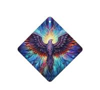 Tableta de fragancia para coche, 4 unidades, diseño de águila ahumada, para colgar en el hogar, oficina, decoración
