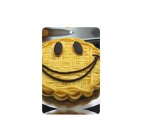 Tableta de fragancia para coche, 4 unidades, diseño de sonrisa en la cara, para colgar en la tableta, ambientador, decoración del hogar y la oficina