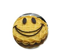 Tableta de fragancia para coche, 4 unidades, diseño de sonrisa en la cara, para colgar en la tableta, ambientador, decoración del hogar y la oficina