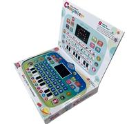 Tableta de Juguetes para bebés | Máquina de educación temprana para niños | Máquina de Aprendizaje de inglés con Pantalla LED para niños en Edad Preescolar y niñas de 1 a 4 años (Rosa/Verde)