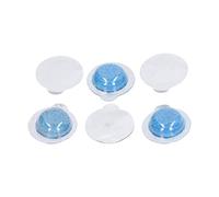 Tableta de Limpieza de 100 Piezas, Tabletas Efervescentes de Limpiaparabrisas de Vidrio Concentrado de Poder de Eliminación Fuerte para Vidrio de Automóvil, Cocina, Ventana, Azulejo, Espejo(Azul)