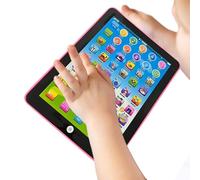 Tableta Educativa Interactiva para Niños y Niños - Juguete Electrónico de ABS con Música y Juegos | Lerntablett für Kinder Ët Lerntablett für Kleinkinder para Aprendizaje Alphab