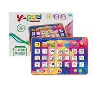 Tableta Educativa para,Juguete de aprendizaje fonético con música,Letras de juguete de ortografía - para edad preescolar Niños Kindergarten Home Guardería Avión Campamento de verano