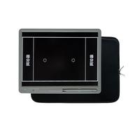 Tableta Escritura LCD de Bádminton, Bloc Notas LCD para Voleibol, con Lápiz Óptico y Bolsa de Almacenamiento, Material Resistente, Borrado/bloqueo con un Solo Clic(Frisbee)