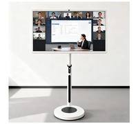 Tableta giratoria de 27/32 Pulgadas TV portátil con Ruedas de 21,5/24 Pulgadas Pantalla táctil Inteligente inalámbrica de 1080p(32in8g+128g)