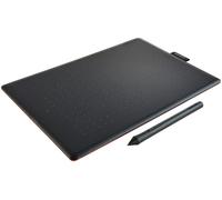 Tableta gráfica Wacom One by Medium CTL-672-N (Negro/Rojo) - WACOM