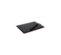 Tableta gráfica Wacom Tableta gráfica con lápiz - 21 centímetros - 1024 niveles de presión - Negra y Roja - Windows/Mac OS/C