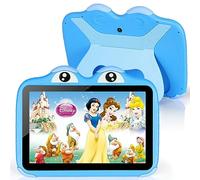 Tableta infantil de 10.1 pulgadas para niños, Android 11 de 64 GB para niños con funda, Google Play, YouTube, cámara dual, WiFi, Bluetooth, aplicaciones preinstaladas, educación, control de padres