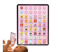 Tableta Infantil Para Aprendizaje, Tableta De Cuero | Tableta De Pantalla Táctil Juguetes Para Bebés | Sistemas de Aprendizaje Electrónico Para Niños De 2 A 5 Años, Juguetes Educativos Para Niños