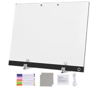 Tableta LED para niños - Bloque de dibujo luminoso de 7 colores | Tableta de escritura y dibujo para niños | Cumpleaños Casa Escuela Guardería Juguete Creativo