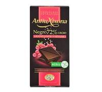 tableta negro con arandanos Antiu Xixona 100 gramos