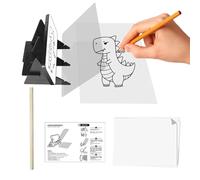 Tableta Óptica De Dibujo Para Smartphone | Herramienta De Bocetos Con Proyector | Tableta De Dibujo De Imagen Portátil - Para Escribir Con Teléfono Y Tablet Para Niños Estudiantes Y Principios