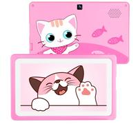 Tableta para niños de 7 pulgadas para niños con control parental, tabletas WiFi para niños pequeños con muchas aplicaciones de aprendizaje infantil sin conexión preinstaladas, tableta para niños de 3