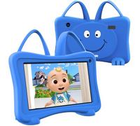 Tableta para niños de 7 pulgadas, tabletas de aprendizaje con WiFi, YouTube, cámara dual, pantalla táctil, control parental, tableta infantil para niños y niñas