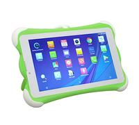Tableta para Niños, RAM 3GB ROM 32GB HD 1280x800 3 Ranuras para Tarjetas Soporte WiFi FM Green Toddler Tablet 7 Pulgadas 100-240V Al Aire Libre (Enchufe de la UE)