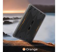 Tableta Resistente HOTWAV R10 PRO, Pantalla HD+ de 10.1 pulgadas, Batería de 10800mAh, -core con RAM de 8GB (Expansible a 12GB) + ROM de 128GB + 1TB, Cámara /GPS de 13MP y 5MP, 14, /Naranja