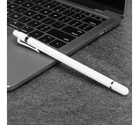 Tableta Stylus Lápiz Fibra de Fibra Fibra sin Resistencia No Daño a la Pantalla Conveniente para Usar para la Tableta de Teléfonos Móviles (Black) (White)