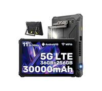 Tableta Táctil BLACKVIEW Active 12 Pro, 30000mAh 5G Irrompible Tableta con Proyector, 11'' FHD+, 36Go RAM + 256Go ROM, 108MP + 50MP, NFC