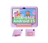 Tableta Táctil Niños-BLACKVIEW Tab 20 Kids- Android 15-10 Pulgadas-12Go RAM-64Go ROM,6600 mAh,Control Parental, Face ID- Violeta